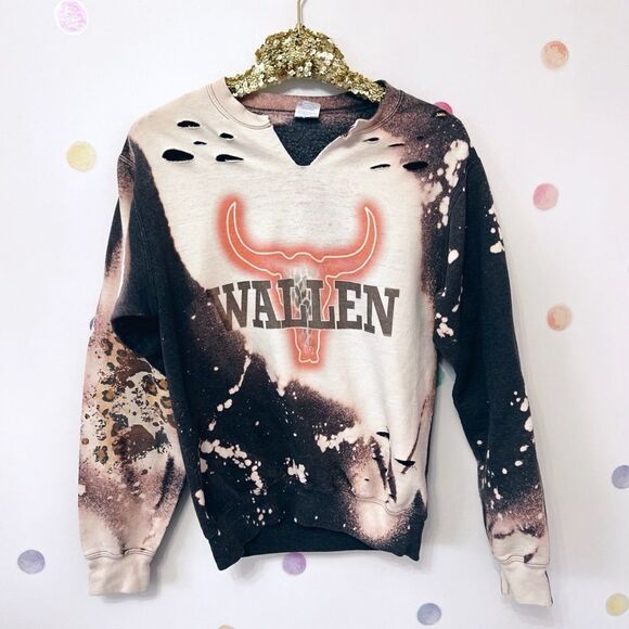 Bleached Wallen Sweatshirt - Picture 1 of 6